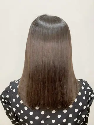 セミロング 北村 理奈のヘアスタイル