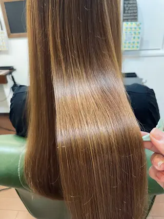 ロング 上尾 純也のヘアスタイル