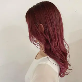 ロング カラー 冨木 雄斗のヘアスタイル