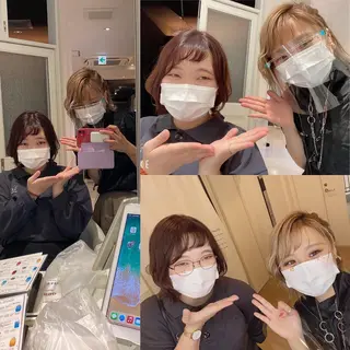 ショート カラー メンズ キッズ ✂︎ショート、ボブ、 レイヤー🩵YUMIのヘアスタイル