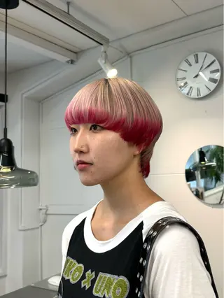 ショート INORI /フェイスレイヤーのヘアスタイル