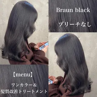 セミロング カラー パーマ ヘアアレンジ メンズ ブリーチなし透明感 カラー/MISANOのヘアスタイル