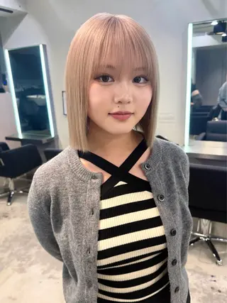 ショート Hana ハイトーン🕯🩰のヘアスタイル