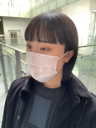 ショート 栄　mighty by H所属・不破一輝/栄/矢場町 ボブ/レイヤー/艶髪のヘアスタイル