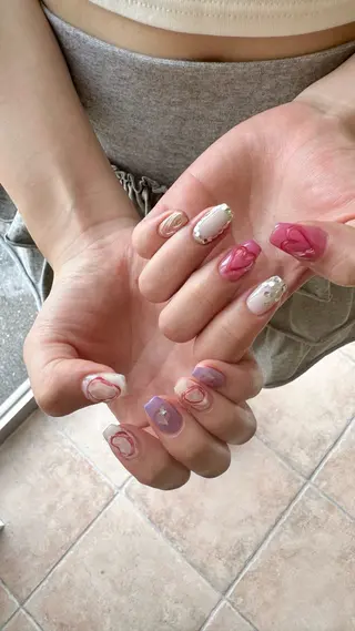 ネイル 片野 菜々のネイルデザイン