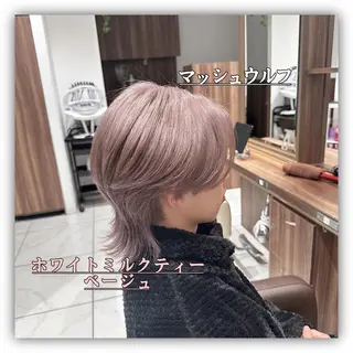 カラー メンズ ラフィス池袋所属・✨本格的韓国スタイル 特化✨ﾊﾙｶ✨️のヘアスタイル