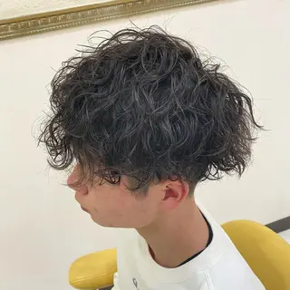 パーマ メンズ 年間2000名担当◎ パーマ職人/仲原佑樹のヘアスタイル