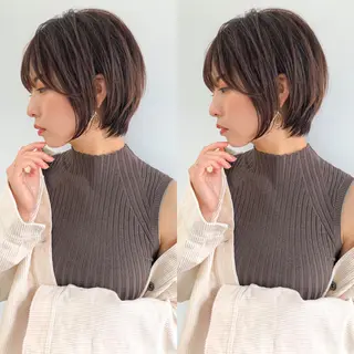 ショート カラー ❤️ショートの達人 ❤️成田一輝のヘアスタイル