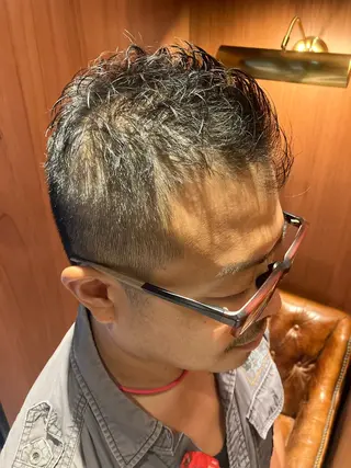 ショート メンズ BroTokyo Barbershop 有楽町店所属・SAKI SAKIのヘアスタイル