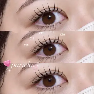 マツエク・マツパ Mell Yuuna ♡パリエク /束感のマツエク・マツパデザイン