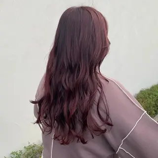 ロング カラー 縮毛矯正/ヘッドスパ 牧野のヘアスタイル