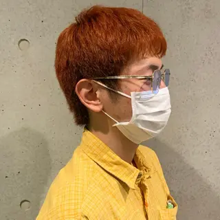 カラー メンズ アニメ髪・ウルフ🦇 樋口莉夏のヘアスタイル