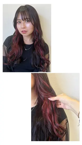 ロング カラー 🎀艶カラー🎀 大林未侑のヘアスタイル