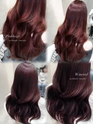 セミロング 𝑴𝑰𝒀𝑼🩰 /透明感カラー/青山のヘアスタイル