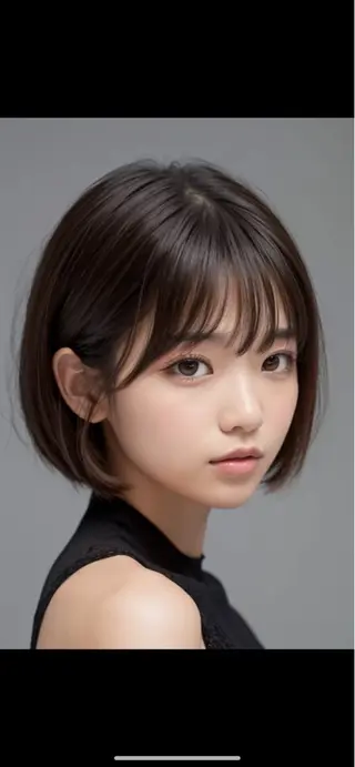 ショート StellA所属・アートディレクター ワダヒサノリのヘアスタイル