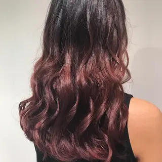 セミロング カラー ヘアアレンジ Zina渋谷エリア マネージャShionのヘアスタイル