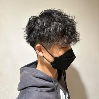 ショート パーマ メンズ 【tocca茨木】 MOMOKAのヘアスタイル