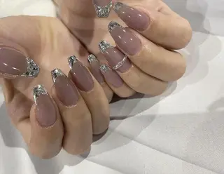 ネイル RAFFINE haru🦋🩵のネイルデザイン