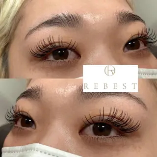 マツエク・マツパ yuuka REBEST心斎橋のマツエク・マツパデザイン