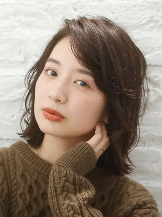 ミディアム 吉祥寺 似合 わせcut/kanaのヘアスタイル