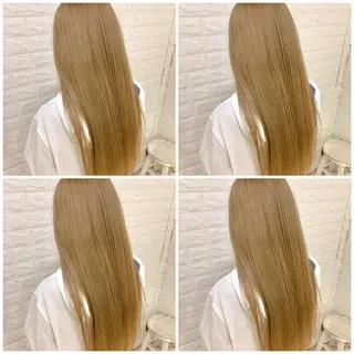 ロング カラー ハイトーン/ブリーチ 山崎　悠次のヘアスタイル