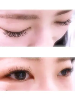 マツエク・マツパ 保子 祐里香のヘアスタイル