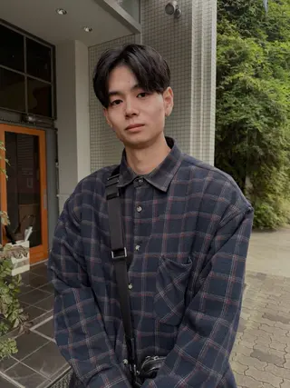 メンズ カット/パーマ/ カラー林本　南壱人のヘアスタイル