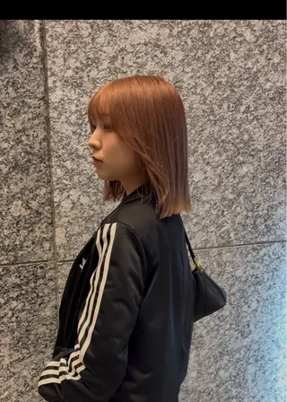 カラー 韓国🇰🇷レイヤー 似合わせ顔まわりのヘアスタイル