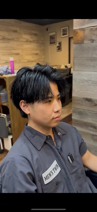 ショート ヤマシタ マサキのヘアスタイル