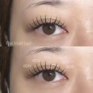 マツエク・マツパ Mercury Curl  鈴木 茜のマツエク・マツパデザイン