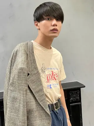 ヘアアレンジ メンズ メンズカット/ レベッカ 髙下 幹大のヘアスタイル