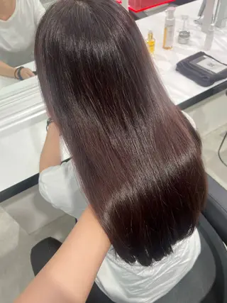 ロング カラー みう/仙台/暖色/ 艶髪/顔周りカット/のヘアスタイル