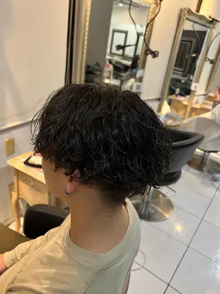 パーマ メンズ パーマ特化美容師 茂木広幸のヘアスタイル