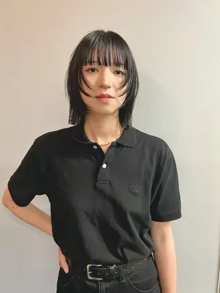 ショート くせ毛カットとパーマ /美容室難民の方是非のヘアスタイル