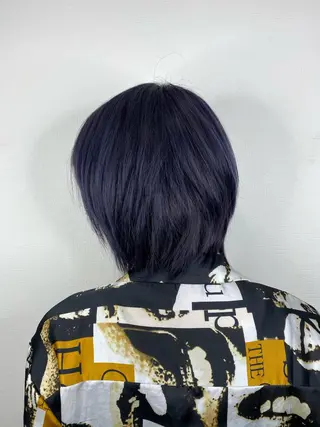 ミディアム カラー メンズパーマ名人 TAKUMAのヘアスタイル