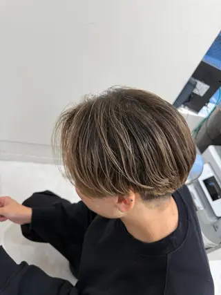 カラー メンズ 【バレイヤージュ】 🔥メンズRYUTAのヘアスタイル