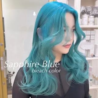 セミロング 韓国透明感カラー 🫧SHIHO🫧のヘアスタイル