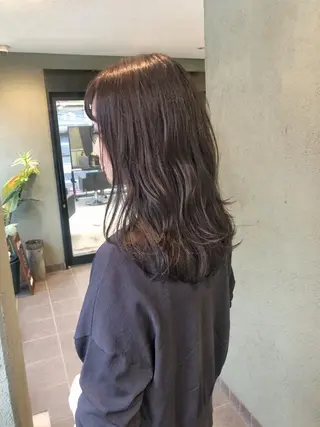 ミディアム カラー HIROKI ” stylistのヘアスタイル