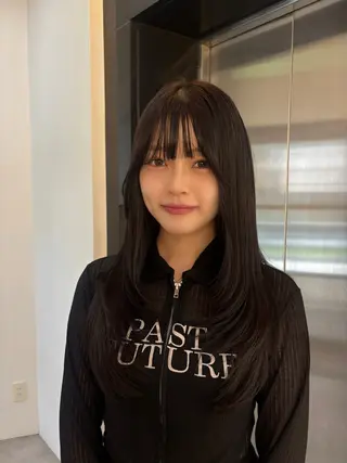 ロング unami omotesando所属・艶髪໒꒱/透明感 カラー🍀_そら🪽のヘアスタイル