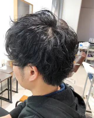 パーマ メンズ eins.hair所属・過去一の柔髪ヘア 🌿einshairのヘアスタイル