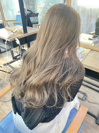 ロング カラー Zina 髪質改善 たつやのヘアスタイル