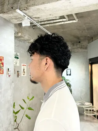 ミディアム パーマ メンズ 【メンズ特化】 kanameのヘアスタイル