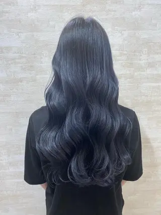 ロング カラー ヘアアレンジ 髪質改善&艶感カラー 🪄岡井美結のヘアスタイル