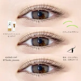 マツエク・マツパ eyelist harukaのマツエク・マツパデザイン