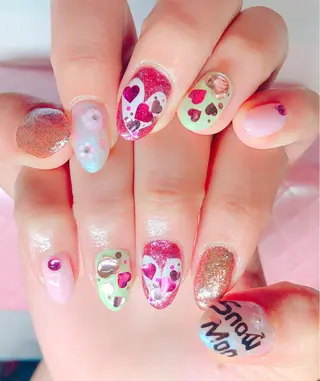 ネイル CROWN プライベートサロンのネイルデザイン