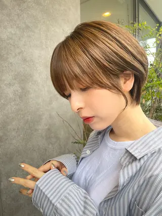 ショート 阪田 綸太郎のヘアスタイル