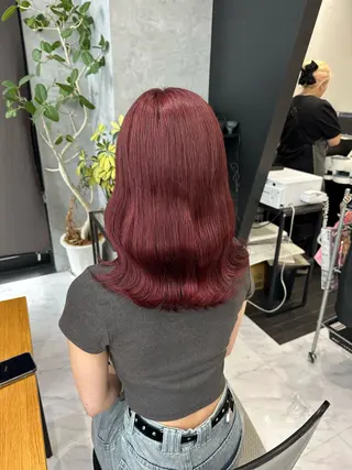 ミディアム CS made by SHACHU 栄所属・中村 さきのヘアスタイル