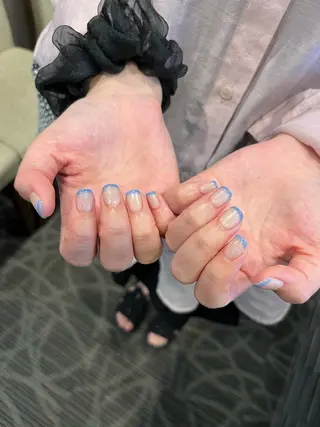 ショート Nobody_ Mikieのネイルデザイン