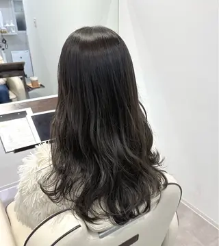 ロング カラー 桃香🍑/縮毛矯正 /ダブルカラーのヘアスタイル