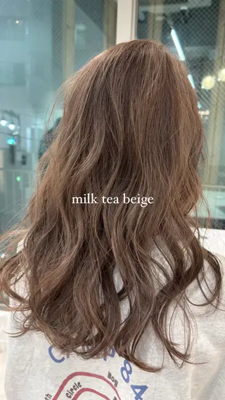 ミディアム Matsuzaki Kurumiのヘアスタイル